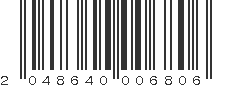EAN 2048640006806