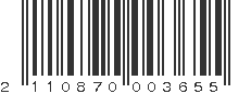 EAN 2110870003655