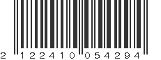 EAN 2122410054294