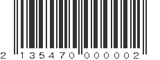 EAN 2135470000002