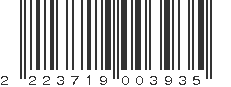 EAN 2223719003935