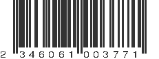EAN 2346061003771