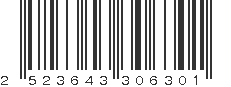 EAN 2523643306301