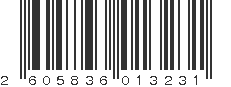 EAN 2605836013231