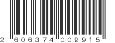 EAN 2606374009915