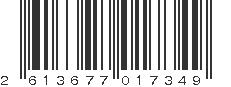 EAN 2613677017349