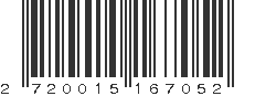 EAN 2720015167052