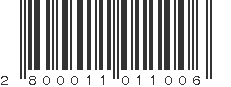 EAN 2800011011006