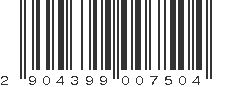 EAN 2904399007504