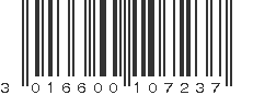 EAN 3016600107237