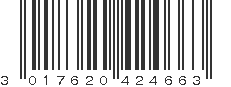 EAN 3017620424663