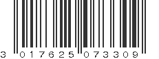 EAN 3017625073309