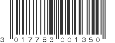 EAN 3017783001350