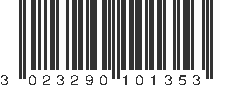 EAN 3023290101353