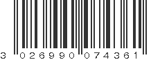 EAN 3026990074361