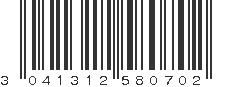 EAN 3041312580702