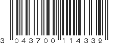 EAN 3043700114339