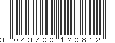 EAN 3043700123812