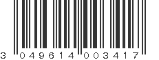 EAN 3049614003417