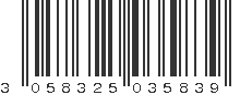 EAN 3058325035839