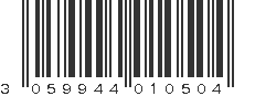 EAN 3059944010504