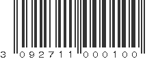 EAN 3092711000100