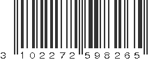 EAN 3102272598265