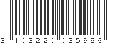 EAN 3103220035986