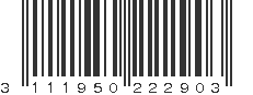 EAN 3111950222903