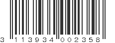 EAN 3113934002358