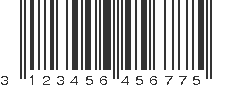 EAN 3123456456775
