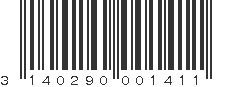 EAN 3140290001411