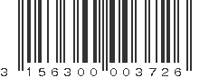 EAN 3156300003726