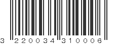 EAN 3220034310006
