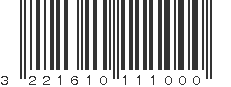 EAN 3221610111000