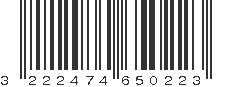 EAN 3222474650223