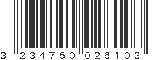 EAN 3234750026103