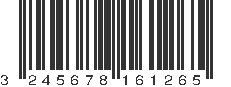 EAN 3245678161265