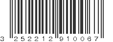 EAN 3252212910067