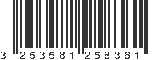 EAN 3253581258361