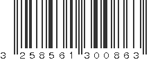 EAN 3258561300863