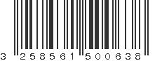 EAN 3258561500638