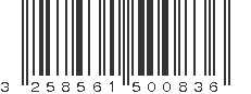 EAN 3258561500836