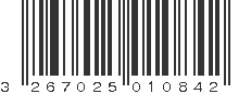EAN 3267025010842