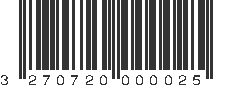 EAN 3270720000025