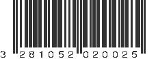 EAN 3281052020025