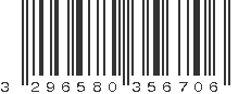 EAN 3296580356706