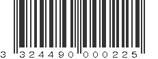 EAN 3324490000225
