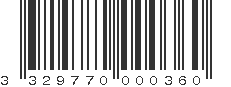 EAN 3329770000360