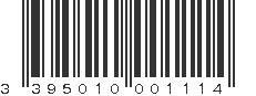EAN 3395010001114